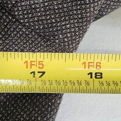 Ann Taylor Women's 2 Tweed 3 Button Blazer Brown Wool Blend - Thumbnail 2