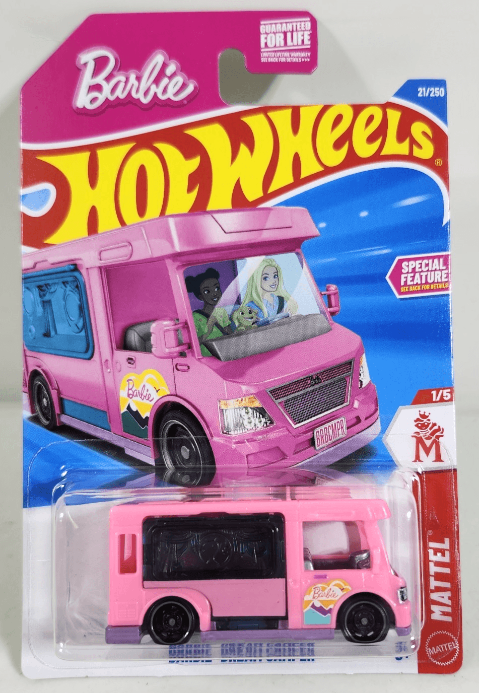 Hot Wheels 2026 Barbie Dream Camper Pink Car 1/64 Toy Vehicle NEW
