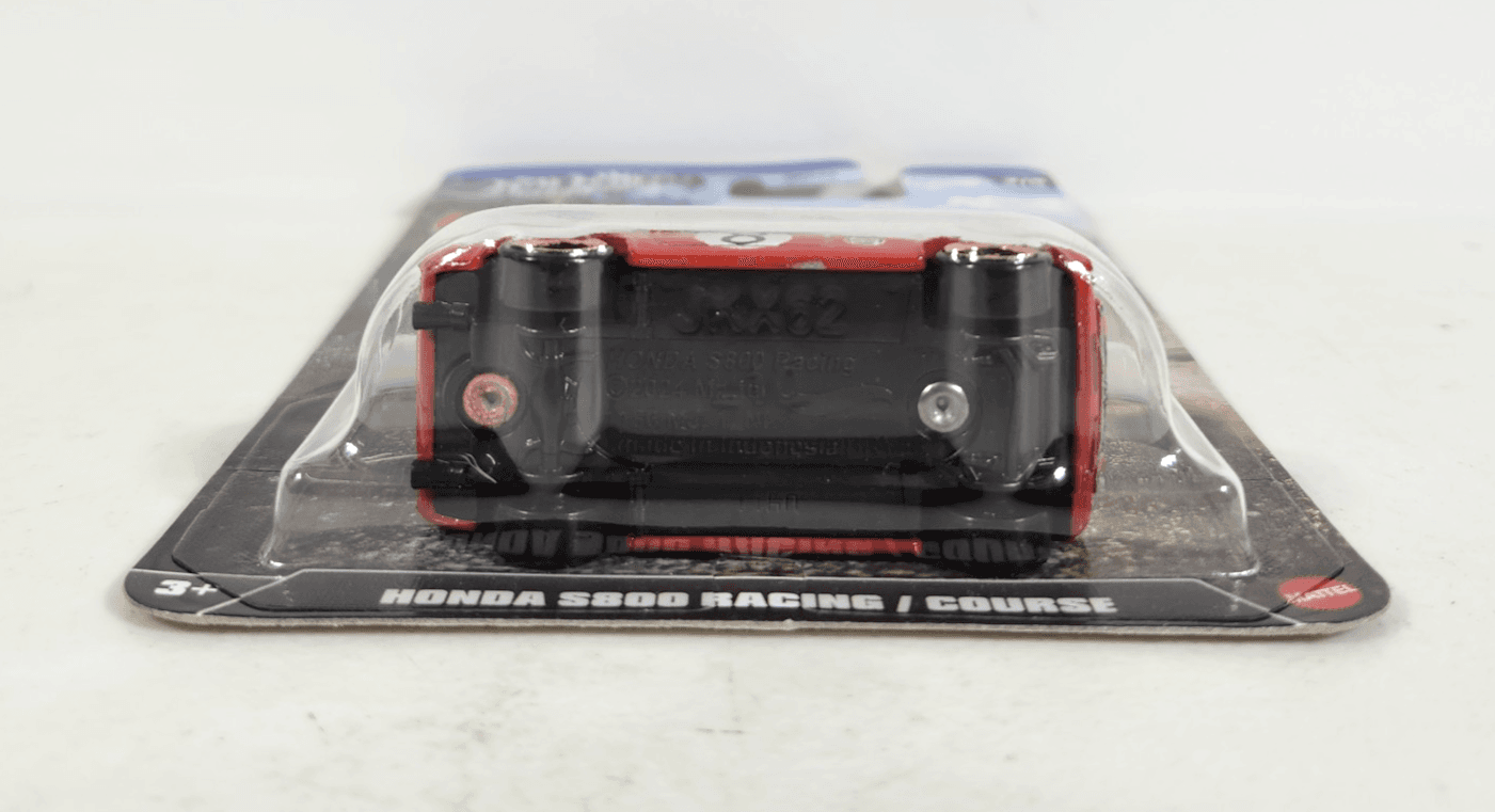 Hot Wheels Silver Series Rally Racers Honda S800 Racing Red Car 1/64 Toy NEW - Thumbnail 5