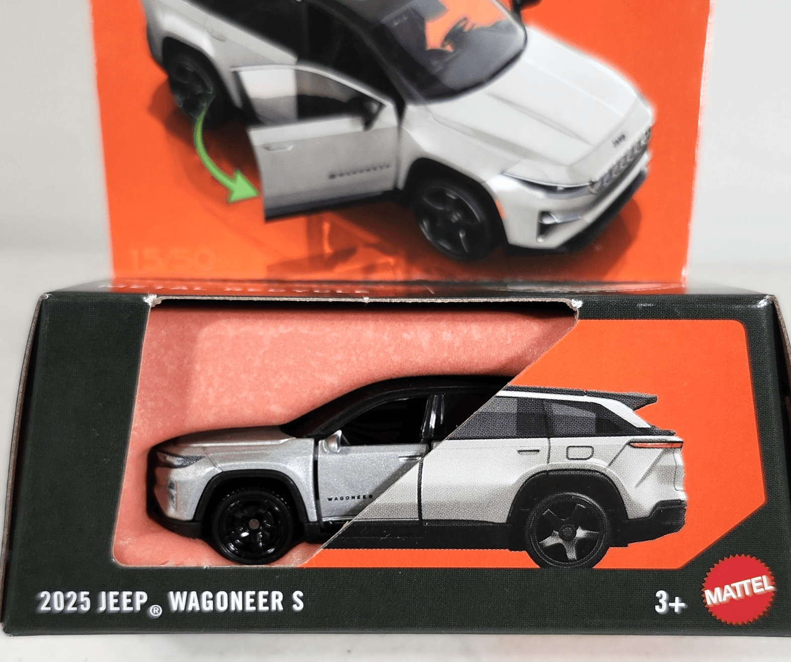 2026 Matchbox 2025 Jeep Wagoneer S Moving Parts Gray Car 1/64 Toy Vehicle NEW - Thumbnail 3