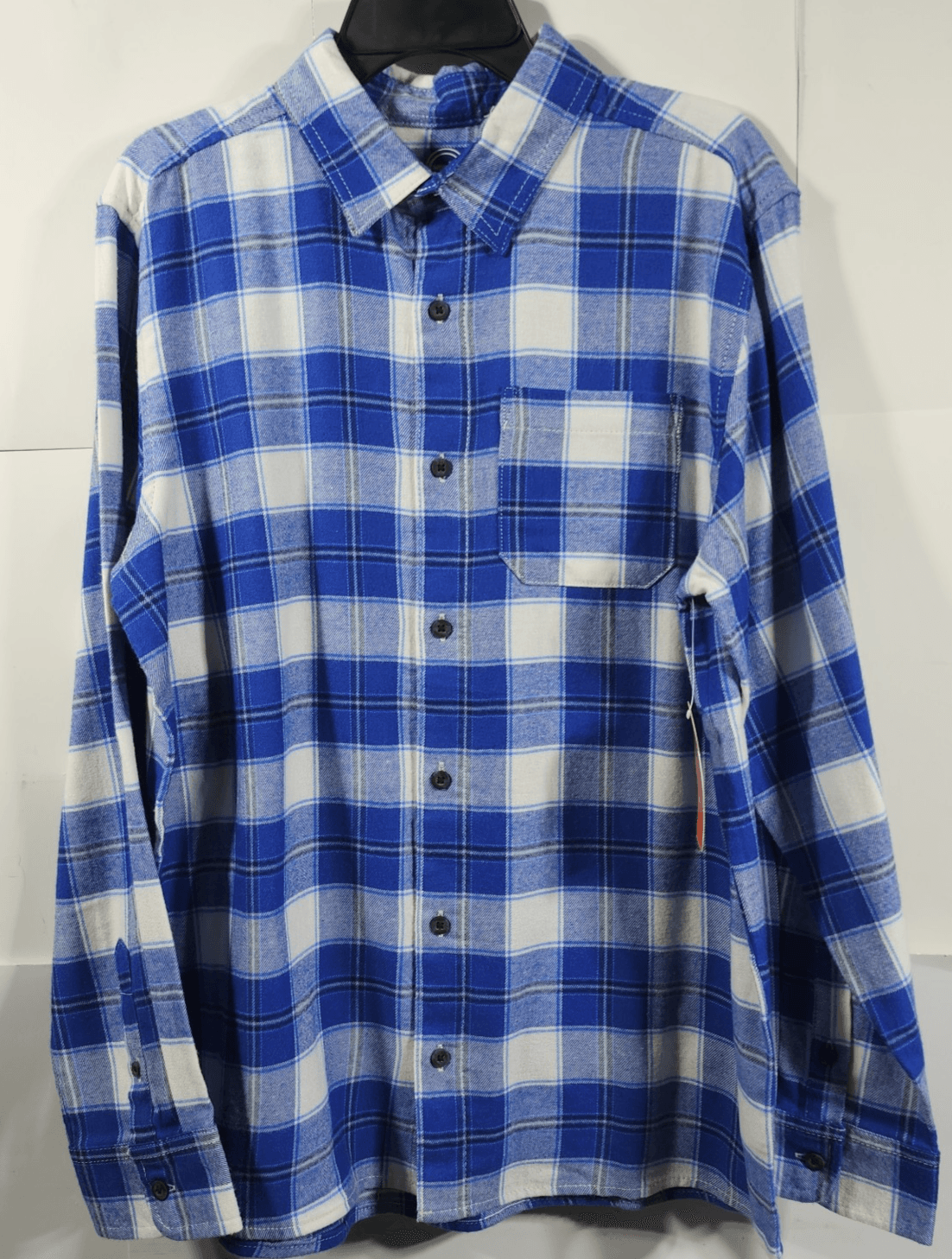 Wonder Nation Boy's Shirt Size XXL Long Sleeve Plaid Button Up NEW - Thumbnail 5