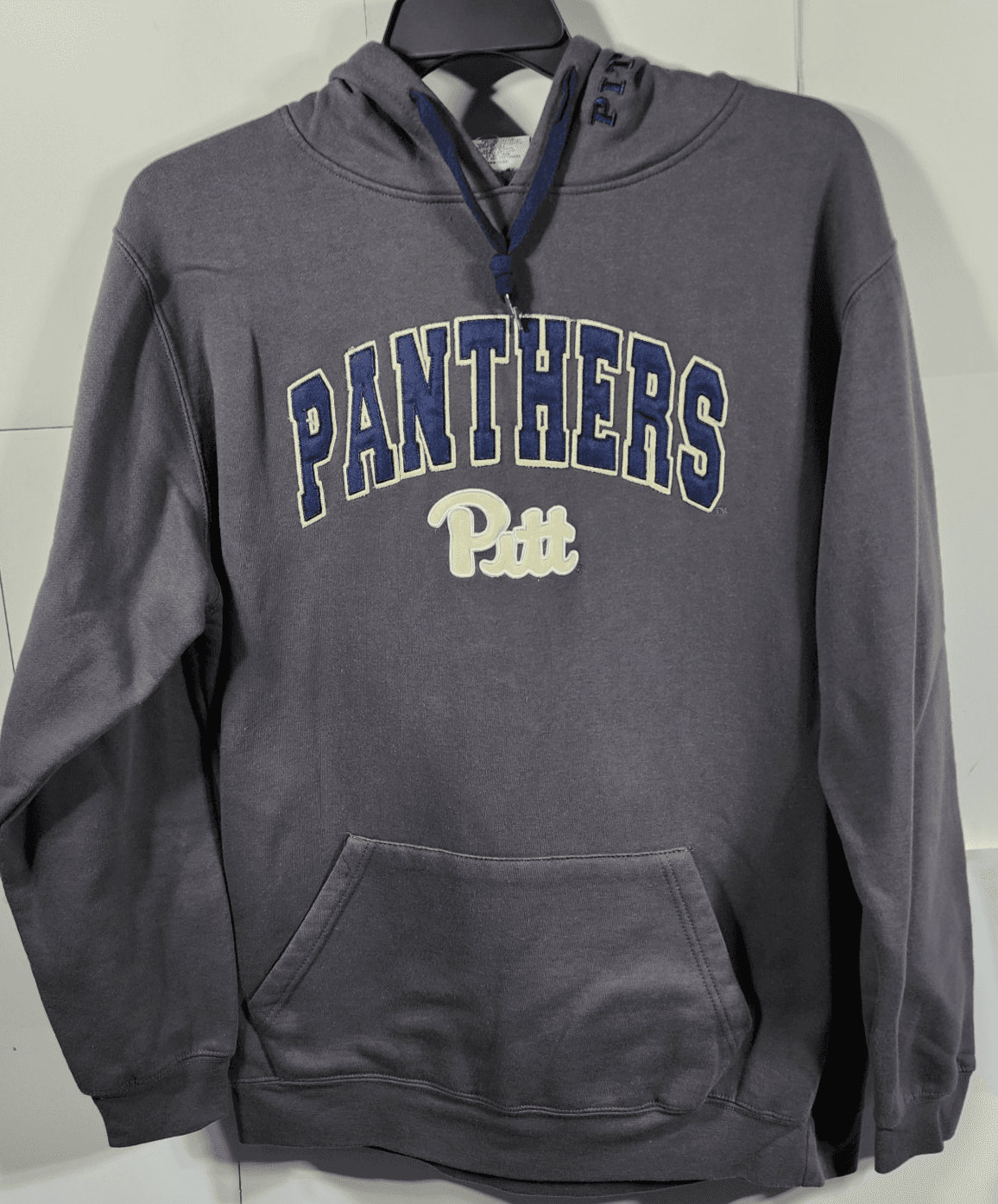 Pitt Panthers Hoodie Men’s XL Gray Hooded Sweatshirt Stadium Athletic NCAA - Thumbnail 5