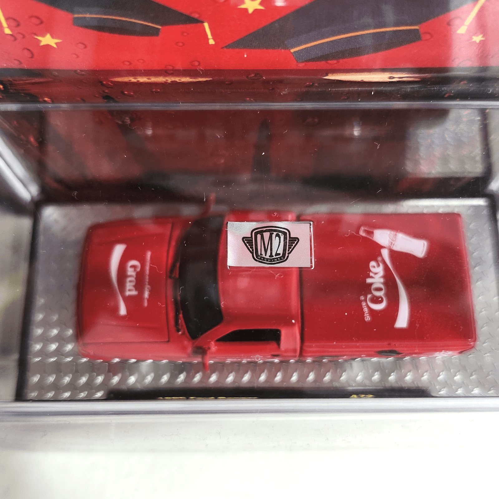 2026 M2 Machines Coca-Cola 1995 Ford Ranger Red 1/64 Toy Vehicle NEW - Thumbnail 4