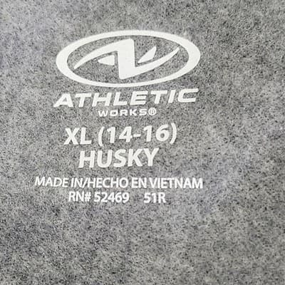 Athletic Works Boy's XL 14-16 Husky Sweatshirt Gray Long Sleeve NEW - Thumbnail 8
