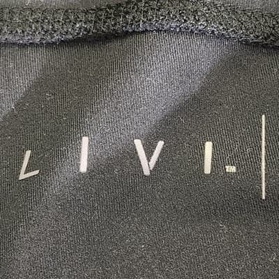 Lane Bryant LIVI Women's 18/20 Black High-Rise Soft Macrame-Detail Capri Legging - Thumbnail 8