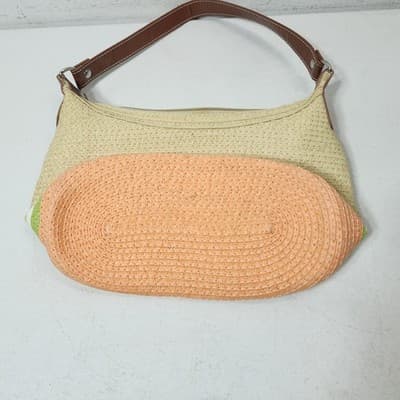 Sun N Sand Casuals Handbag Purse Women's Basket Weave Bag - Thumbnail 7
