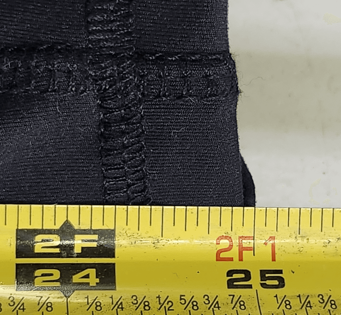 Lane Bryant LIVI Women's 18/20 Black High-Rise Soft Macrame-Detail Capri Legging - Thumbnail 3