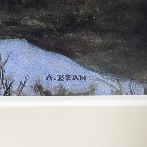 'The Country Dream' Framed and Matted Picture by Alke Bean Signed - Thumbnail 4