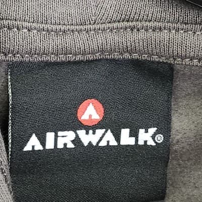 Airwalk Hoodie Mens Size Small Gray Long Sleeve Graphic Hooded Sweatshirt NEW - Thumbnail 10