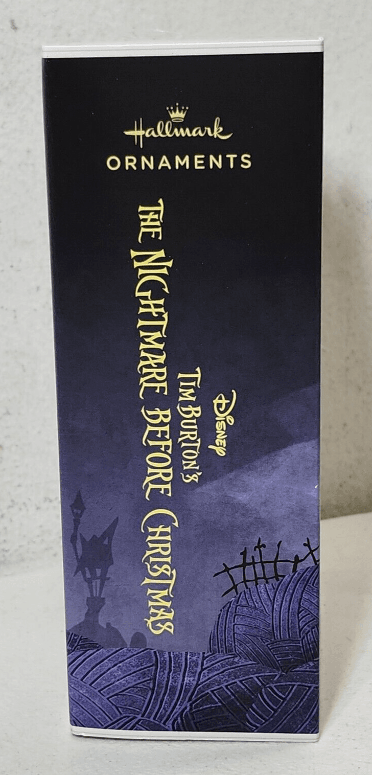 2024 Hallmark Disney Nightmare Before Christmas Jack Sally Zero Ornament Set NEW - Thumbnail 4