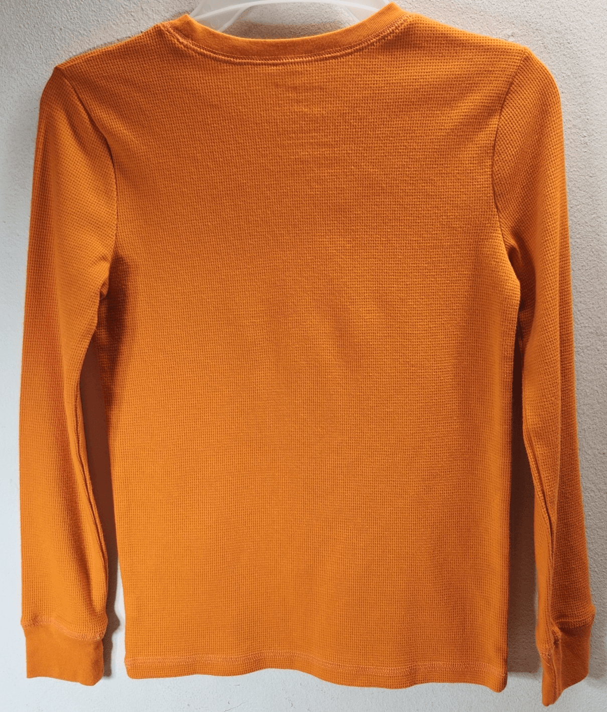 Boys Size 10 Halloween Pumpkin Face Graphic Shirt Long Sleeve Jumping Beans - Thumbnail 4