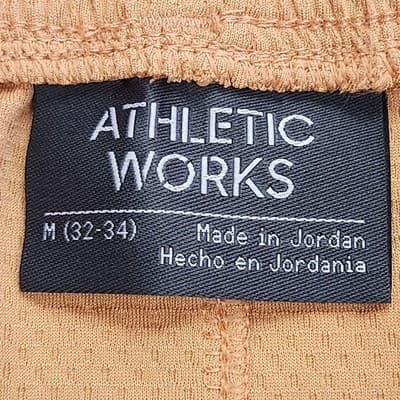 Athletic Works Men's M Shorts Elastic Waist Stretch 9" Inseam w/ Pockets NEW - Thumbnail 8