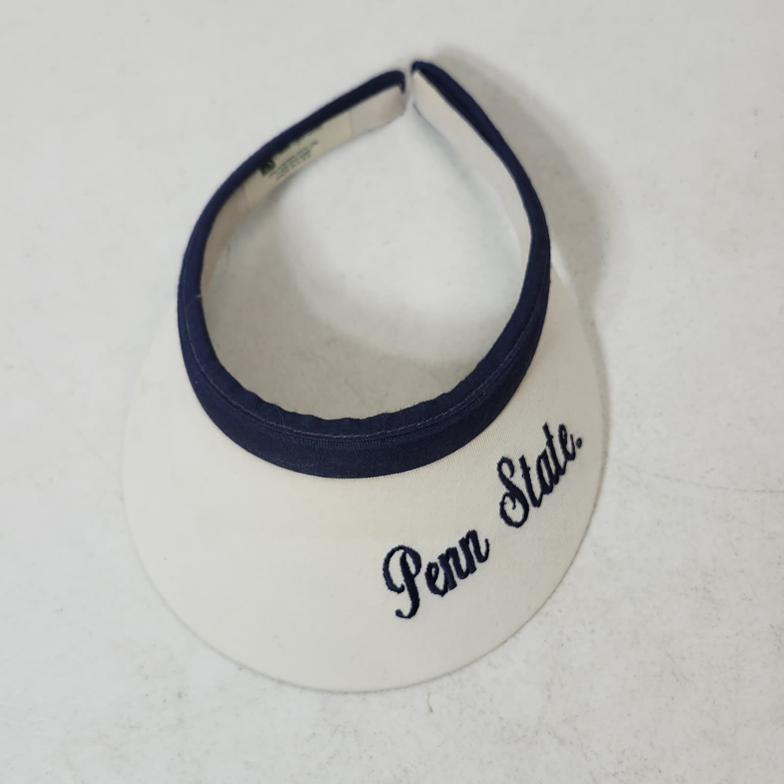 Penn State Golf Sun Visor Hat Cap White Blue - Thumbnail 3