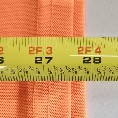 Wrangler Workwear Men's M Orange Long-Sleeve Pocket T-shirt NEW - Thumbnail 3
