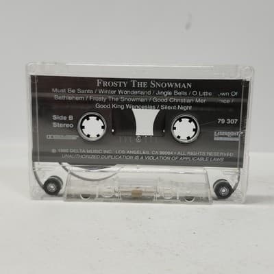 Frosty The Snowman Cassette Tape 15 Tracks Holiday Christmas Music - Thumbnail 2
