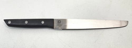 Richardson Sheffield Professional 8" Knife Full-Tang Triple Riveted Black Handle - Thumbnail 2