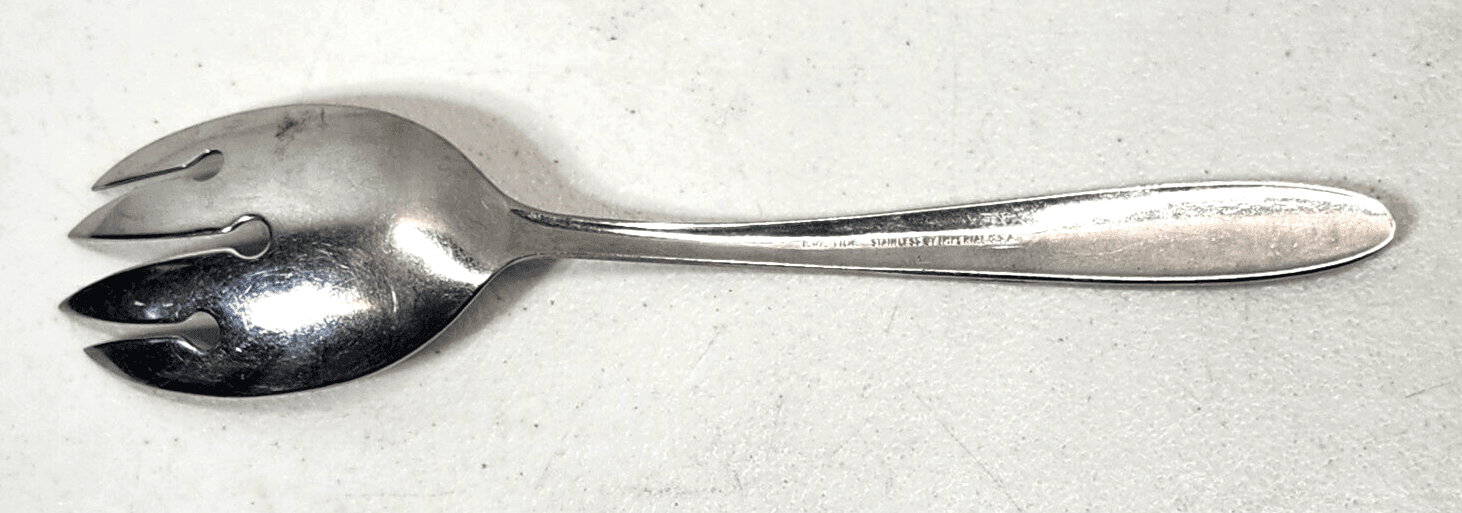 Eve Tide Stainless Steel Imperial USA Salad Fork 8.25" - Thumbnail 5