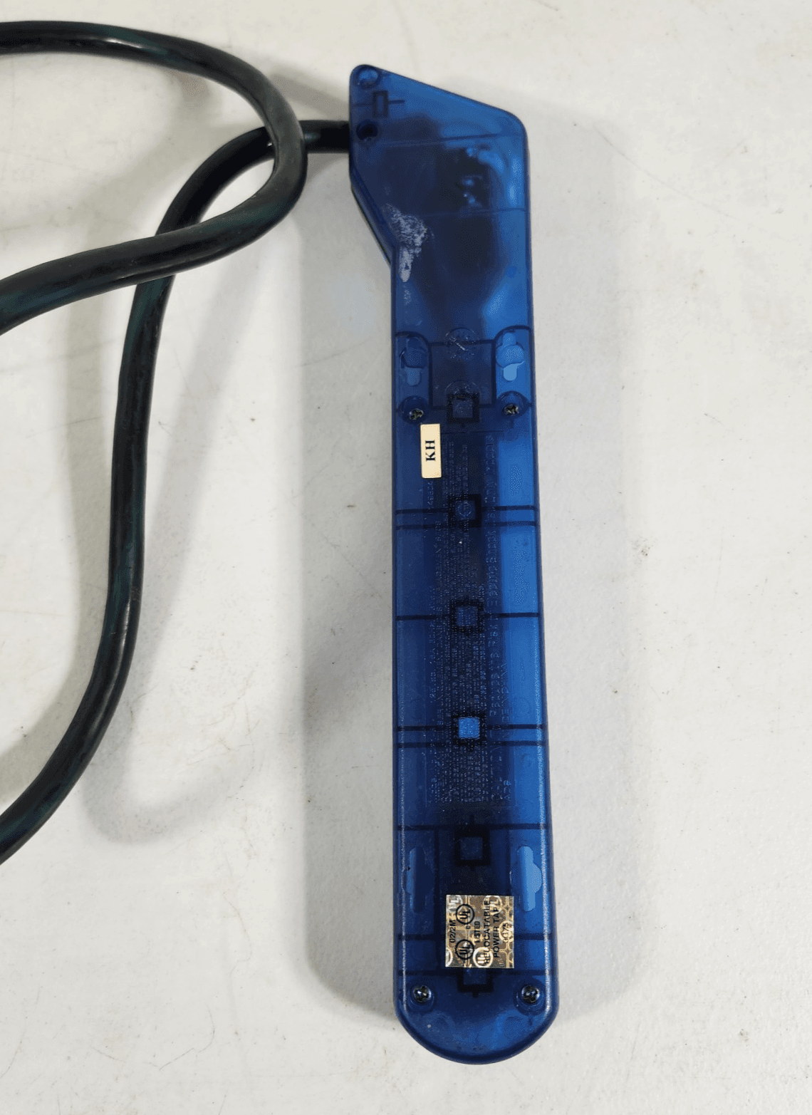 Vintage Turquoise Translucent Power Strip Tested & Working 3 Ft Extension Cord - Thumbnail 4