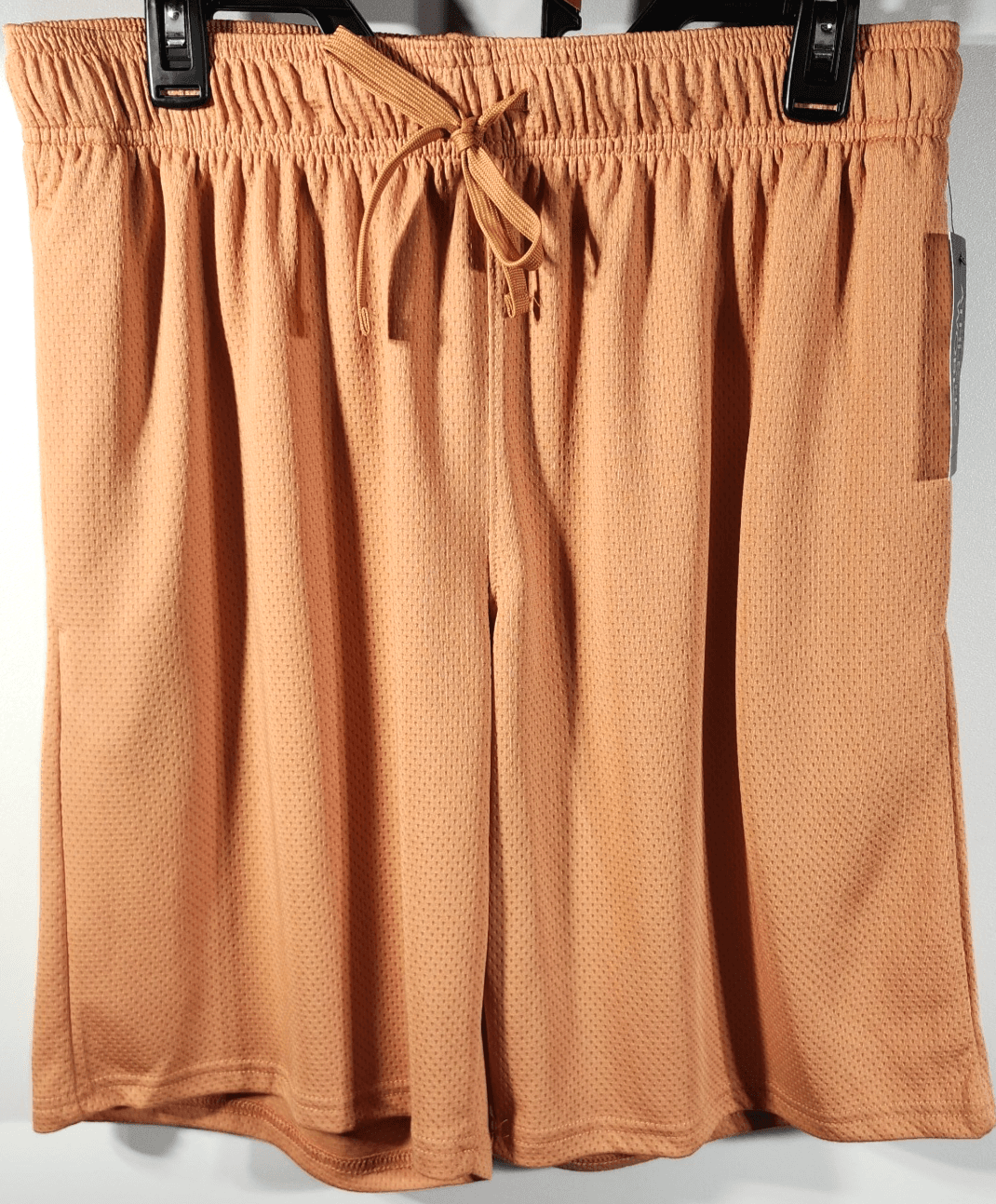 Athletic Works Men's M Shorts Elastic Waist Stretch 9" Inseam w/ Pockets NEW - Thumbnail 5