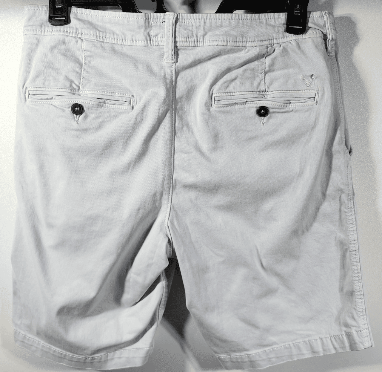 American Eagle Outfitters Extreme Flex Chino Shorts Light Blue Men’s Size 33 - Thumbnail 4