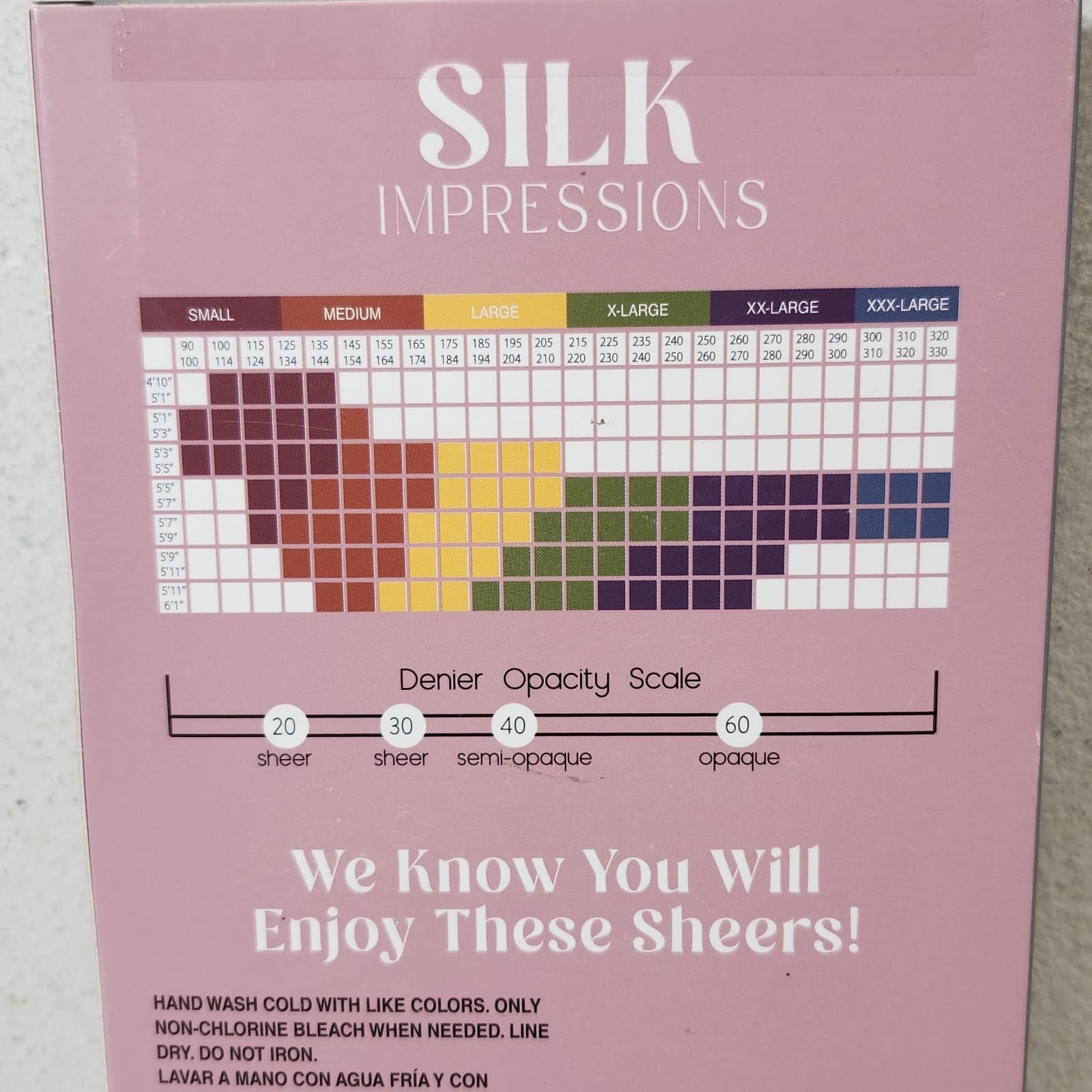 Silk Impressions Pantyhose 2 Pack Small Cocoa 20 Denier Light Support Sheer - Thumbnail 5
