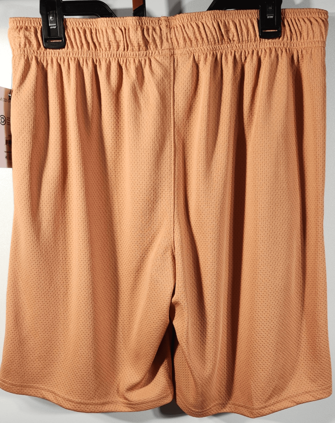Athletic Works Men's M Shorts Elastic Waist Stretch 9" Inseam w/ Pockets NEW - Thumbnail 4