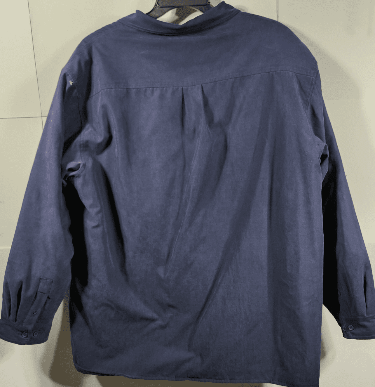 Northwest Territory Jacket Men's XL Blue Sherpa Lined Flannel Shacket Outdoor - Thumbnail 4