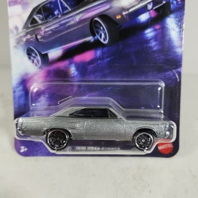 Hot Wheels Fast & Furious Tokyo Drift 1970 Road Runner Silver Car 1/64 Toy NEW - Thumbnail 2