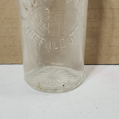 Antique 1885 Bottle, A. C. Hynd Co. Tonic Bottle With Lid 6 Oz Buffalo N Y - Thumbnail 3