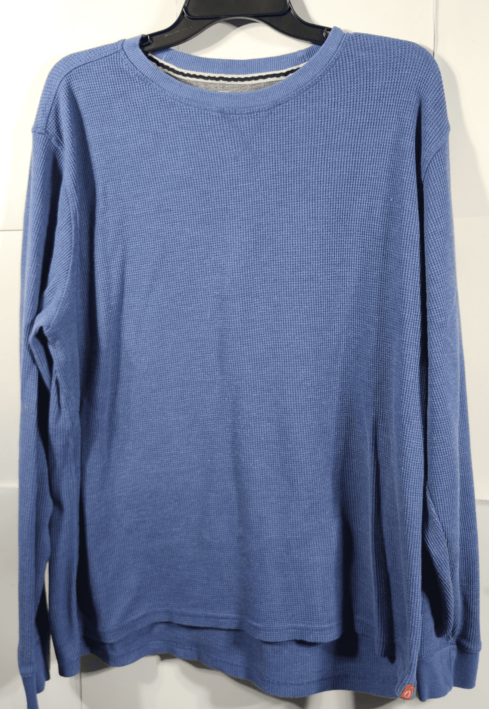 The American Outdoorsman Men's XL Shirt Blue Long Sleeve Thermal Stretch - Thumbnail 5