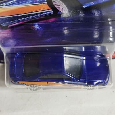 Hot Wheels Fast & Furious Tokyo Drift Nissan Silvia (S15) Blue Car 1/64 Toy NEW - Thumbnail 3