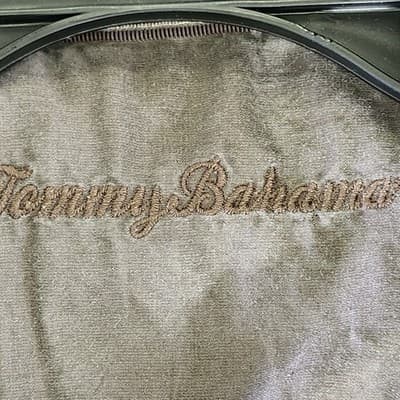 Tommy Bahama Striped 100% Silk Button Down Long Sleeve Men's Shirt Size XL - Thumbnail 7