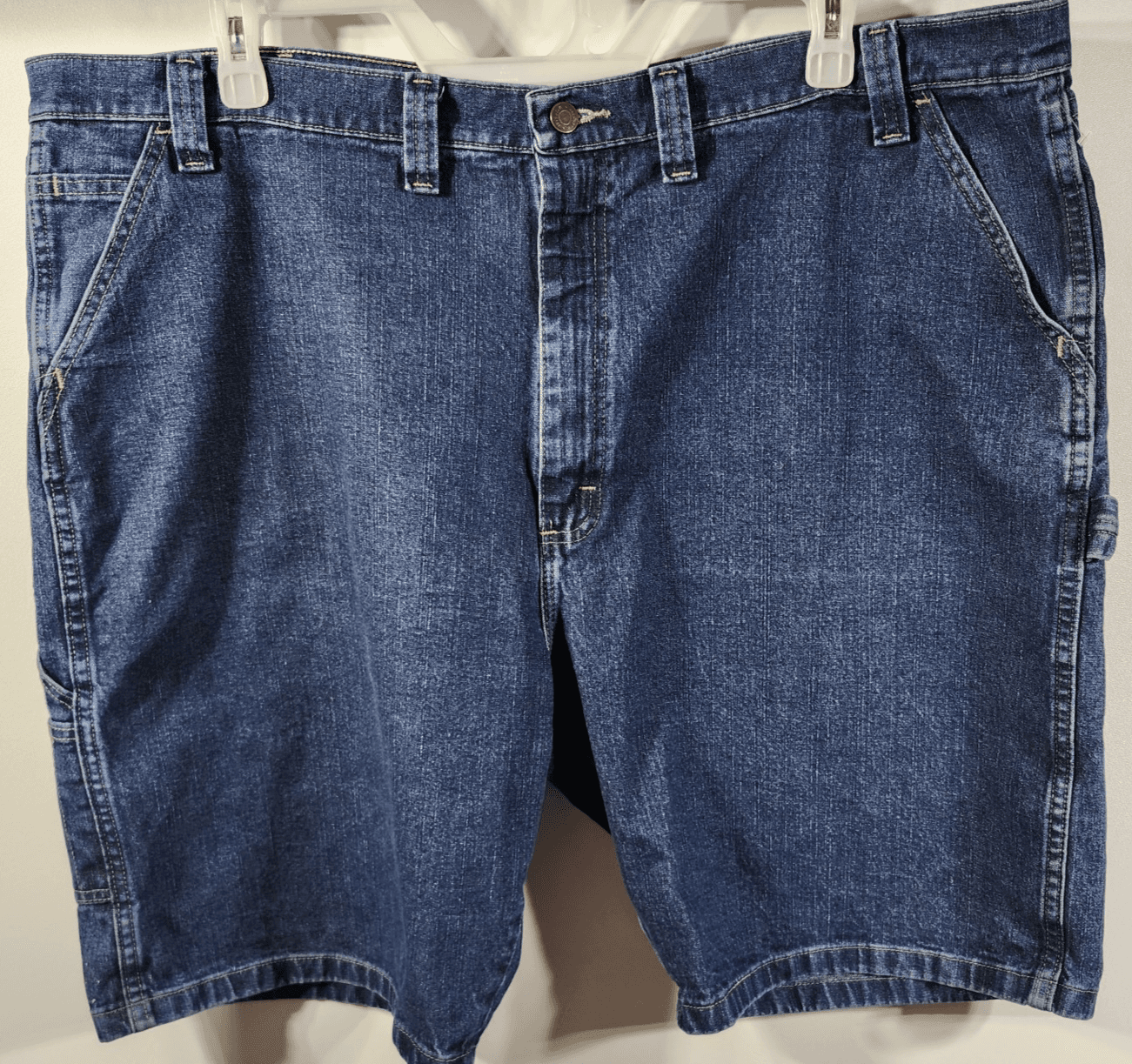 Wrangler Men's 46 Jean Shorts Carpenter Blue Denim - Thumbnail 5