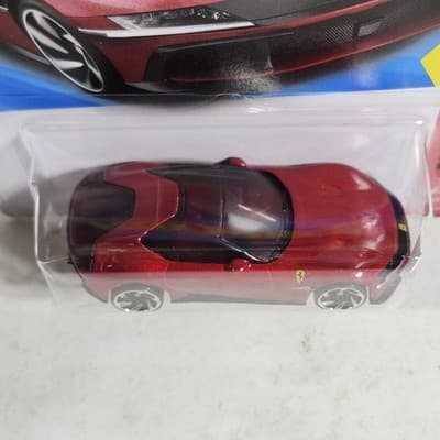 Hot Wheels Ferrari 12Cilindri Red Car 1/64 Toy Vehicle 2026 NEW - Thumbnail 3