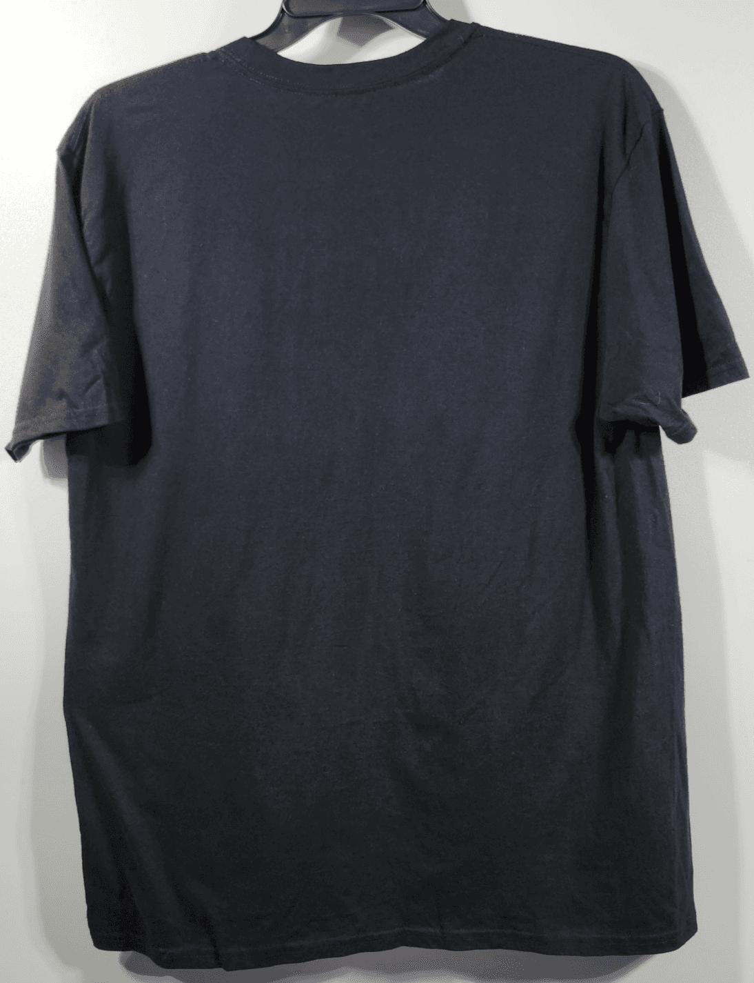 Disney Men's XL T-shirt Mickey Mouse Outline Checkered Black Graphic NEW - Thumbnail 4