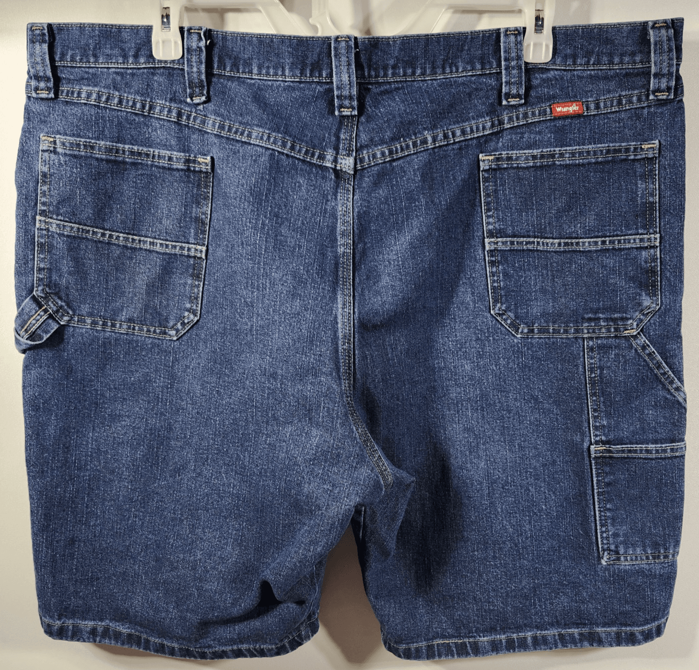 Wrangler Men's 46 Jean Shorts Carpenter Blue Denim - Thumbnail 4