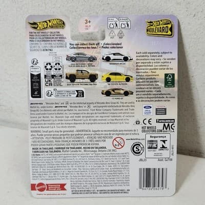 2025 Hot Wheels Premium Boulevard '98 Toyota Altezza # 129 Yellow Car 1/64 Toy - Thumbnail 6