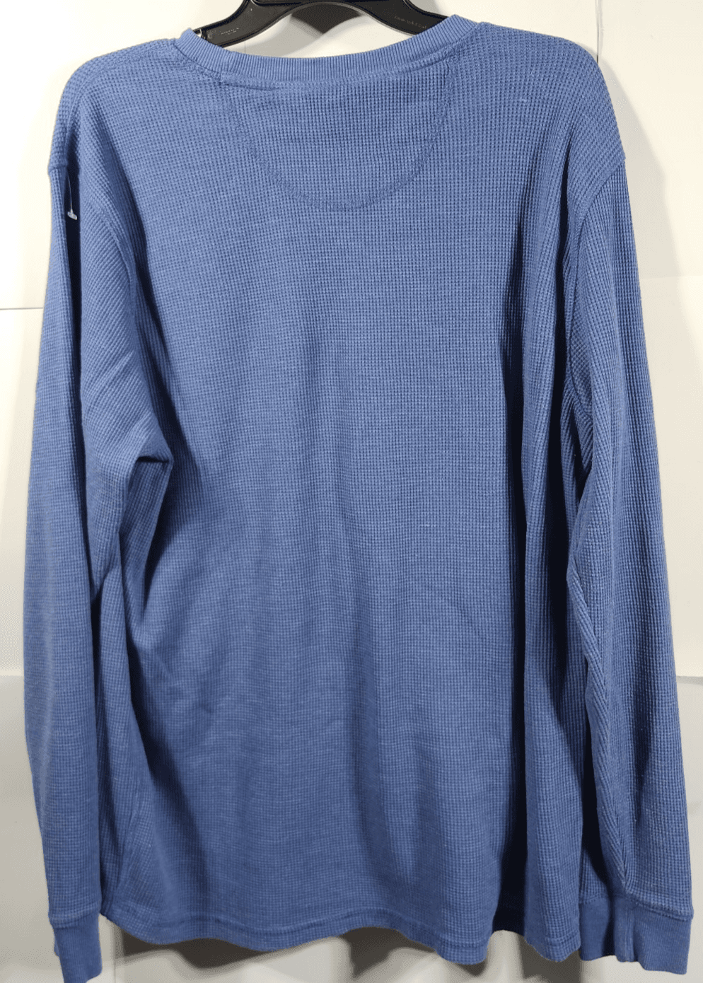 The American Outdoorsman Men's XL Shirt Blue Long Sleeve Thermal Stretch - Thumbnail 6