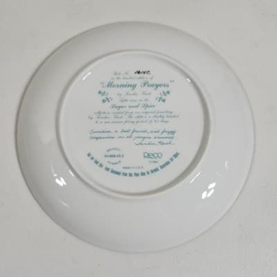 Morning Prayers Sandra Kuck 8" Plate Sugar And Spice Home Bradford Exchange - Thumbnail 9