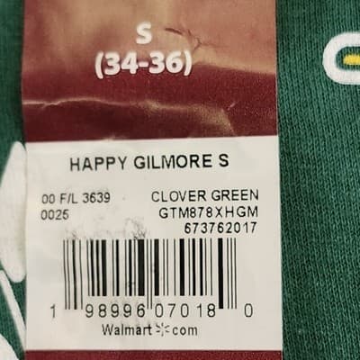 Happy Gilmore Men's S Graphic Green Short Sleeve T-Shirt Just Tap It In NEW - Thumbnail 7