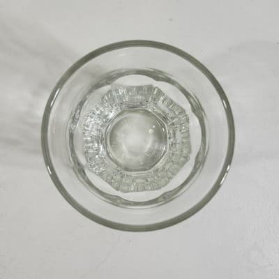 Eight Panel Libbey Duratuff Thick Glass Heavy Duty Home Bar Decor - Thumbnail 4
