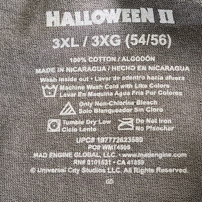 Halloween II Shirt Mens 3XL Michael Myers Horror Movie The Nightmare Has Begun T - Thumbnail 8