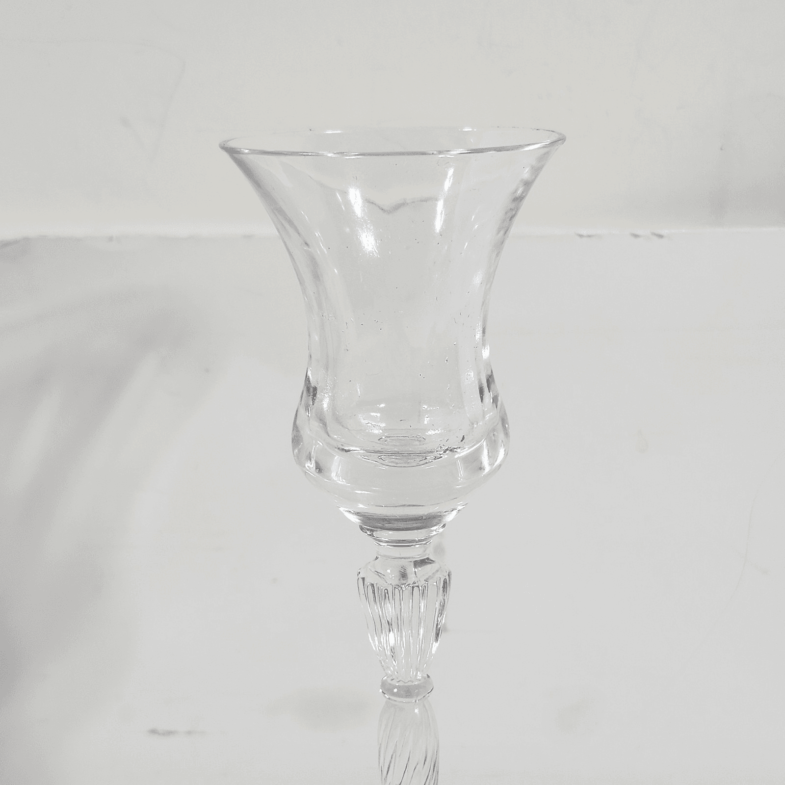 Vintage Royal Doulton Crystal Oxford Candlestick Holder Bell Shaped 7.25" - Thumbnail 2
