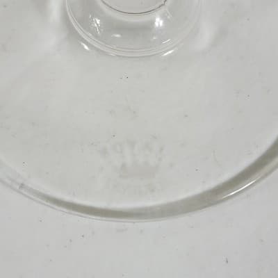 Vintage Royal Doulton Crystal Oxford Candlestick Holder Bell Shaped 7.25" - Thumbnail 4
