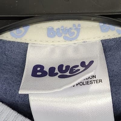 Bluey Best Day Ever Sweatshirt Size 12M Blue NEW - Thumbnail 6