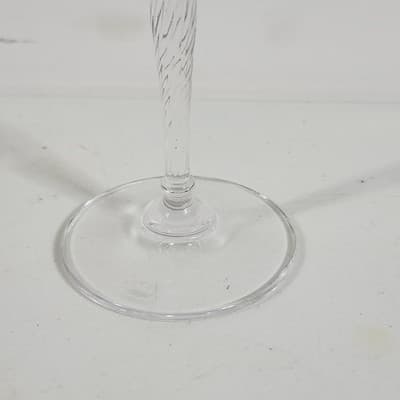 Vintage Royal Doulton Crystal Oxford Candlestick Holder Bell Shaped 7.25" - Thumbnail 3