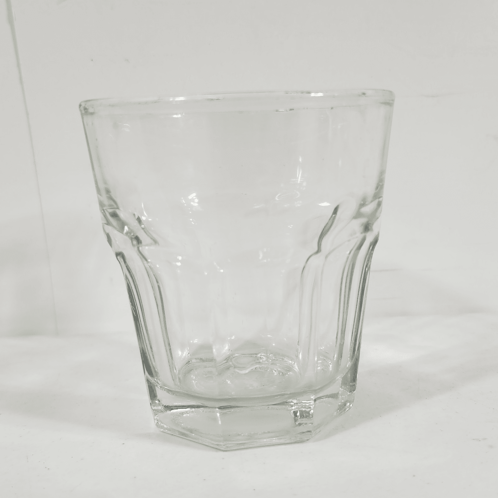 Eight Panel Libbey Duratuff Thick Glass Heavy Duty Home Bar Decor - Thumbnail 7