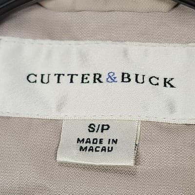 Vintage Notre Dame Cutter & Buck Weather Tec Vented Black Full Zip Windbreaker - Thumbnail 7