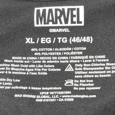 Marvel Spider-Man Black Suit Men's Graphic T-Shirt Size XL Short Sleeve NEW - Thumbnail 8