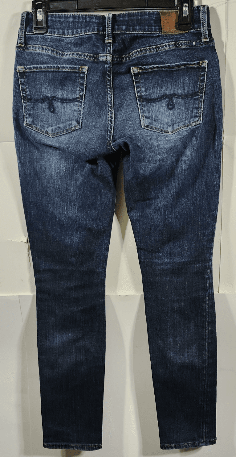 Lucky Brand Women's Lolita Skinny Jeans Size 00/24 Blue Denim Pants - Thumbnail 4